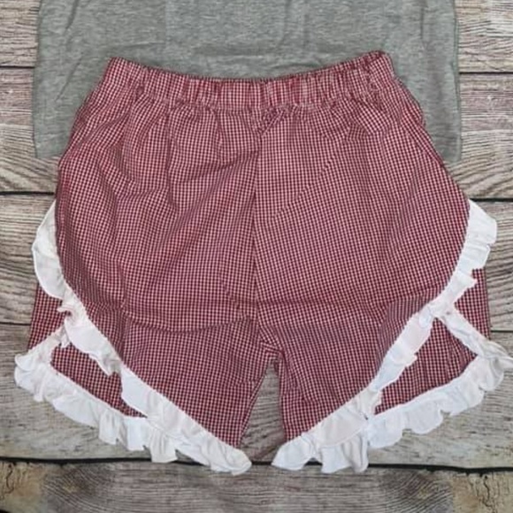 Smocked Shirt and Shorts Football Set - Picture 3 of 3